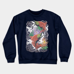 Spawning Salmon Crewneck Sweatshirt